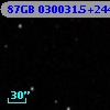 87GB 030031.5+244803
