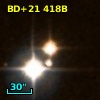 BD+21   418B