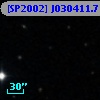 [SP2002] J030411.7+152810