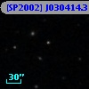 [SP2002] J030414.3+152921