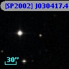 [SP2002] J030417.4+152307