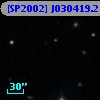 [SP2002] J030419.2+152858