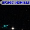 [SP2002] J030419.3+152431