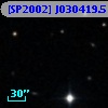 [SP2002] J030419.5+152837
