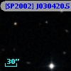 [SP2002] J030420.5+152841