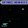 [SP2002] J030437.5+152550