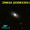 2MASX J03083393+0354208