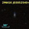 2MASX J03052540+0352116