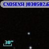 CXOSEXSI J030502.6+034522