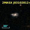 2MASX J03102812+0105514