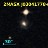 2MASX J03041778+0028274