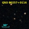 QSO B0257+0116