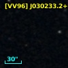 [VV96] J030233.2+001331