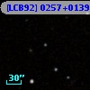 [LCB92] 0257+0139