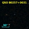 QSO B0257+0031