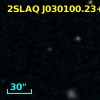 2SLAQ J030100.23+000429.3