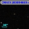 2MASX J03094669+0008324