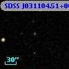 SDSS J031104.51+002242.5