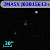 2MASX J03015613+0036357