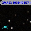 2MASX J03042157+0047074