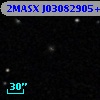 2MASX J03082905+0018218