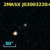 2MASX J03003220+0031027