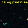 2SLAQ J030322.79-004726.9