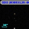 SDSS J030931.38-001400.7