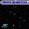 2MASX J03063259-0005100