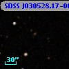 SDSS J030528.17-002843.0