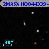 2MASX J03044339-0025380