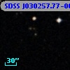 SDSS J030257.77-001324.3