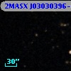 2MASX J03030396-0011586