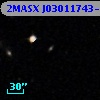 2MASX J03011743-0008107