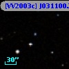 [VV2003c] J031100.3-081504