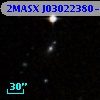 2MASX J03022380-0953054