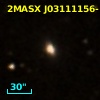 2MASX J03111156-1212252