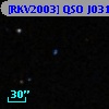 [RKV2003] QSO J0310-1921 abs 2.0353