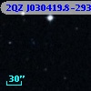 2QZ J030419.8-293958
