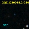 2QZ J030018.2-280905