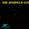 2QZ J030042.8-315803