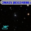 2MASX J03134990+3600180