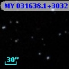 MY 031638.1+303215.0