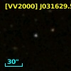 [VV2000] J031629.5+290459