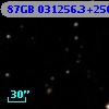 87GB 031256.3+250436