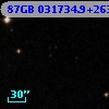 87GB 031734.9+263153
