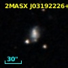2MASX J03192226+1812278