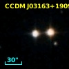 CCDM J03163+1909B