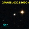 2MASS J03215690+1354223