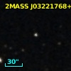 2MASS J03221768+1334341